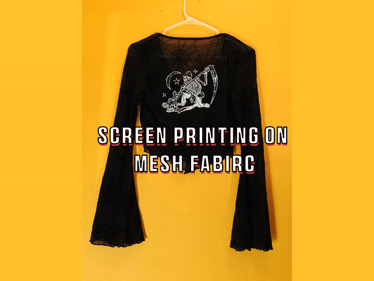 Screen Printing on Mesh&nbsp;Top