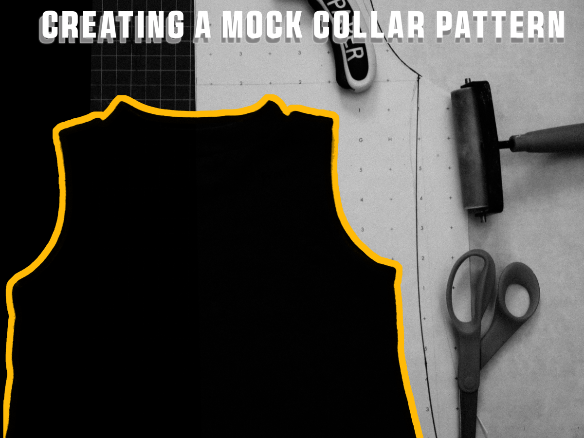 Creating A Pattern : Mock Collar Sleeveless&nbsp;Top