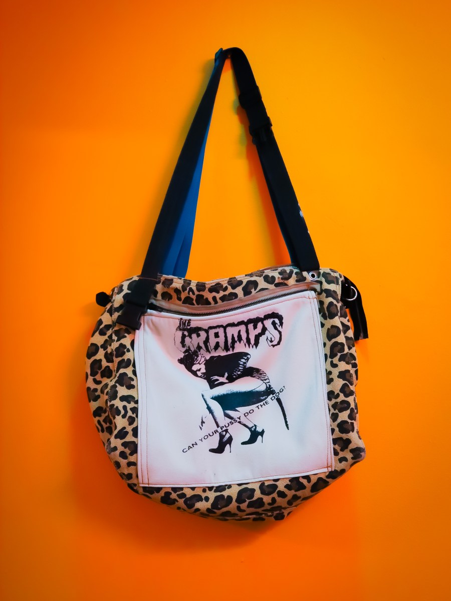 Upcycled: Leopard Bag