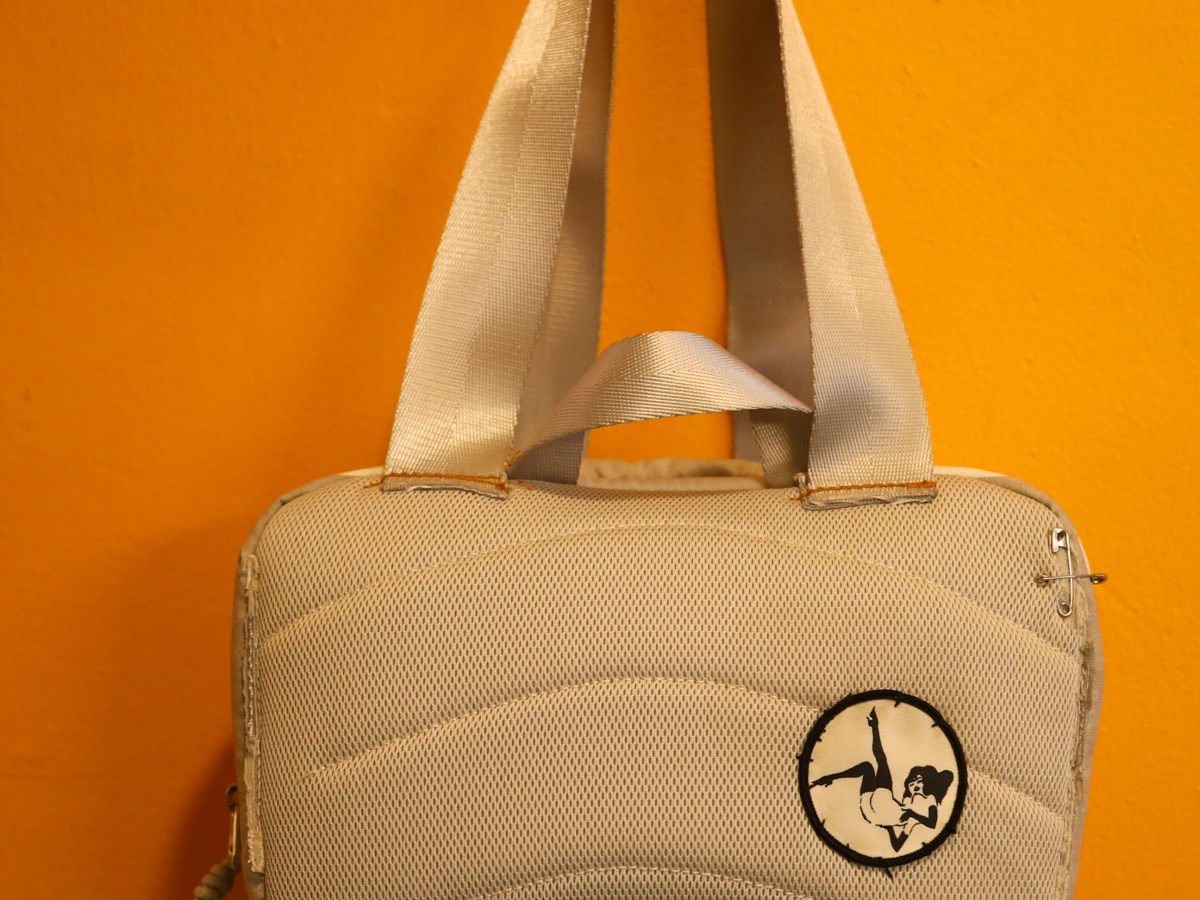 Upcycled Camera Bag: